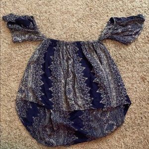 Off the shoulder top!!